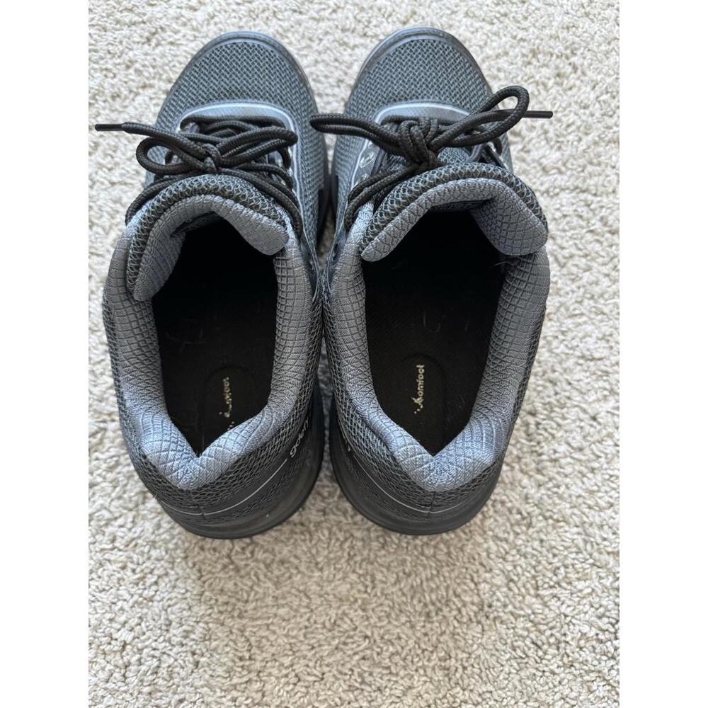 Gdefy Mens Size 9.5 Gravity Defyer Mighty Walk Athletic Black Shoes Comfort Fit - Picture 8 of 8